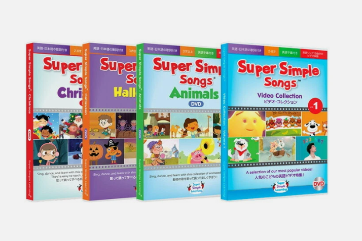 Super Simple Songs Video DVD Volume Children Kids English (JP