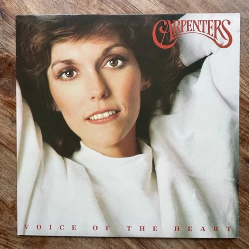 CARPENTERS - VOICE OF THE HEART   EX+/NEAR MINT VINYL LP / FIRST PRESSING /INNER