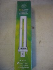 Halco Prolume 109116 PL9S/41/ECO 9 Watt 4100K Compact Fluorescent Lamp Lot of 10