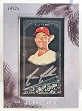 Aaron Altherr 2018 Topps Allen & Ginter X Silver Framed Mini Autograph Auto /25