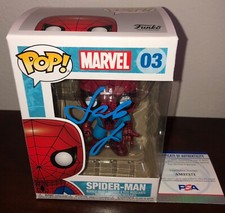 Jake Johnson Spiderman Across The Spiderverse Peter Parker Signed Funko PSA E3
