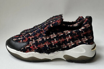 Kurt Geiger Lara Tweed Women's Multicolor Sneakers Size EUR 36