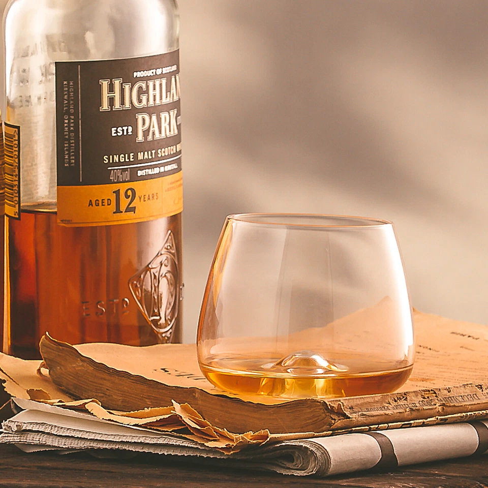 Vortex Crystal Whiskey Tasting Glasses Bar Gift Scotch Bourbon Snifter Tumblers - Image 4 of 4