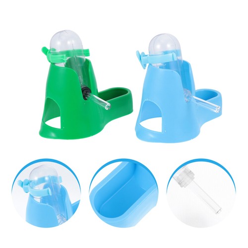 2pcs Guinea Pig Water Fountain Pet Water Bottle Mice Water Feeder