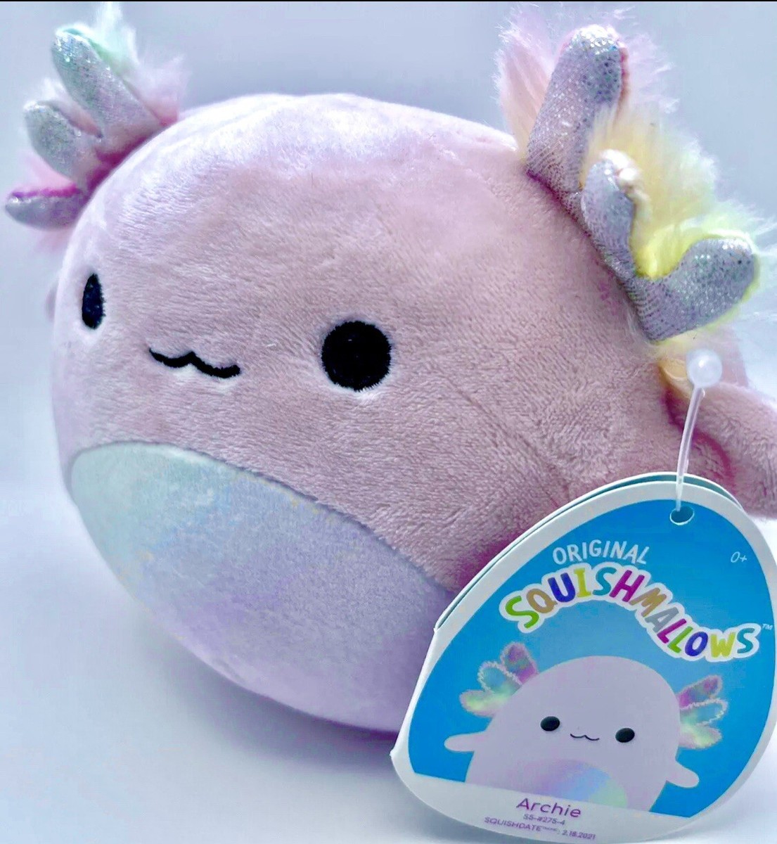 Squishmallows 10" Patty The Cow Plush - Official Kellytoy Easter Stuffed Animal, Ultra Soft & Squishy - View #4