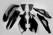 KIT PLASTICHE HUSQVARNA CR WR 125 2006 2007 2008 5 PZ COLORE NERO