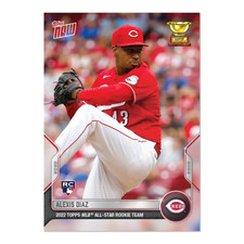2022 MLB TOPPS NOW Rookie Cup Team Card RC-11 Alexis Diaz RC- Presale