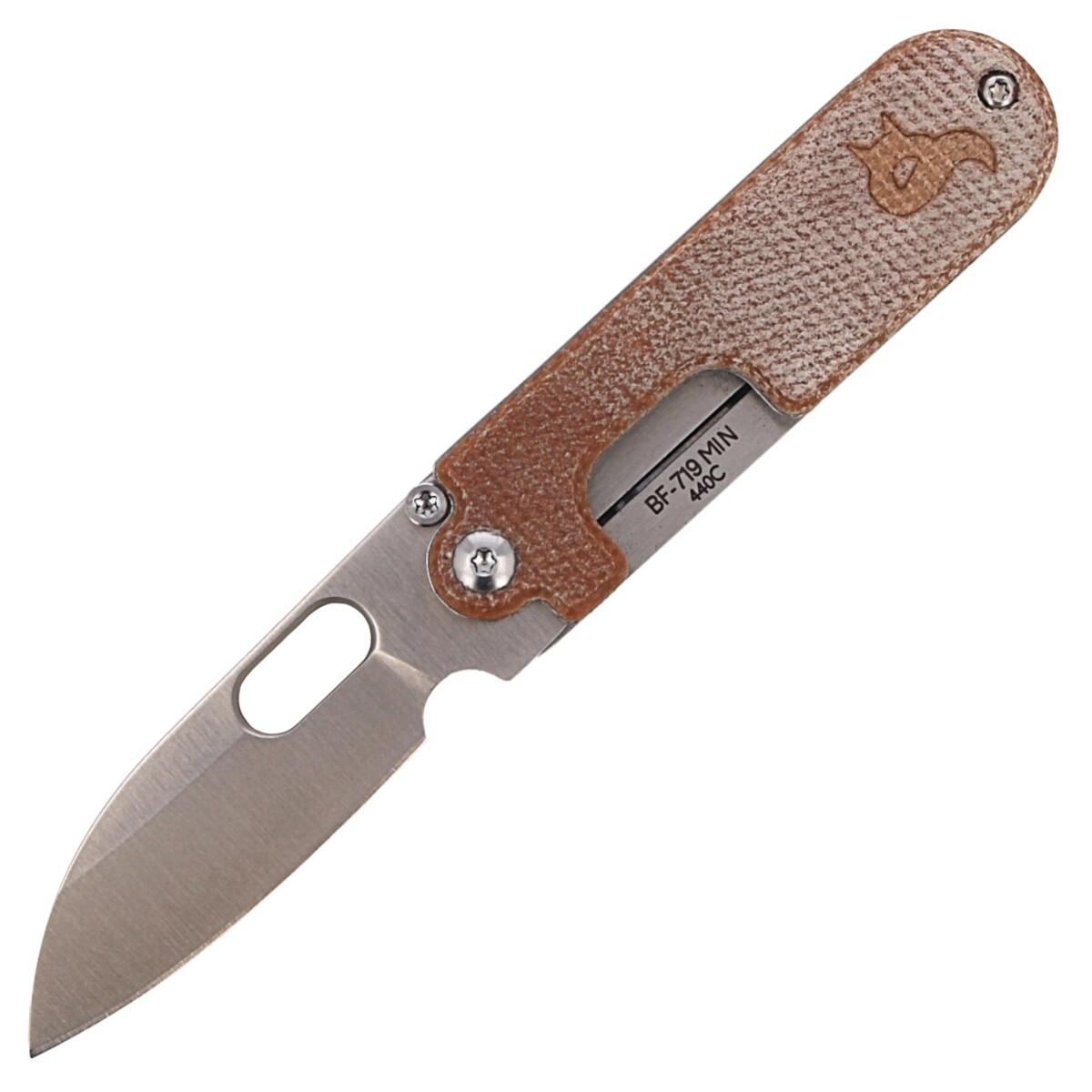 BlackFox Bean Gen2 Natural Micarta by Panchenko (BF-719 MIN) | eBay