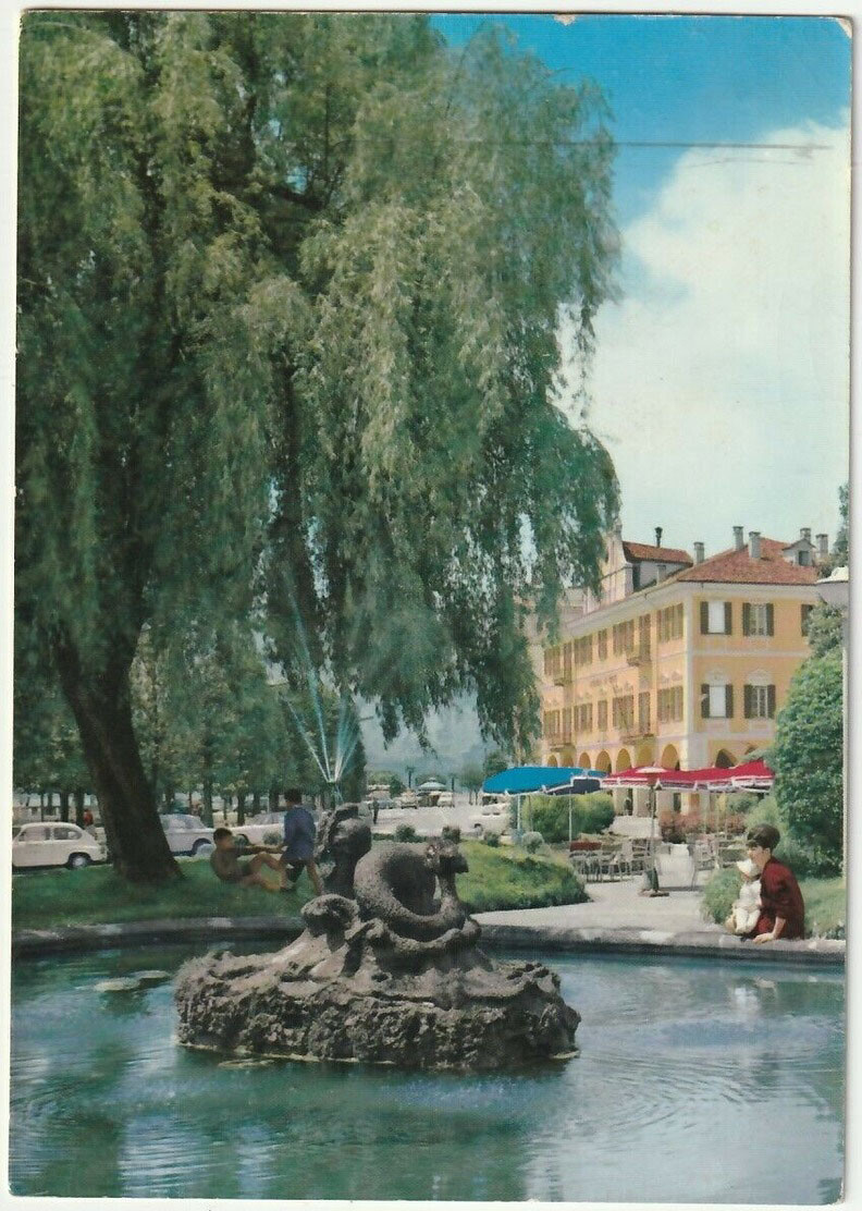 PALLANZA - VERBANIA - FONTANA DI PIAZZA GARIBALDI -40622-