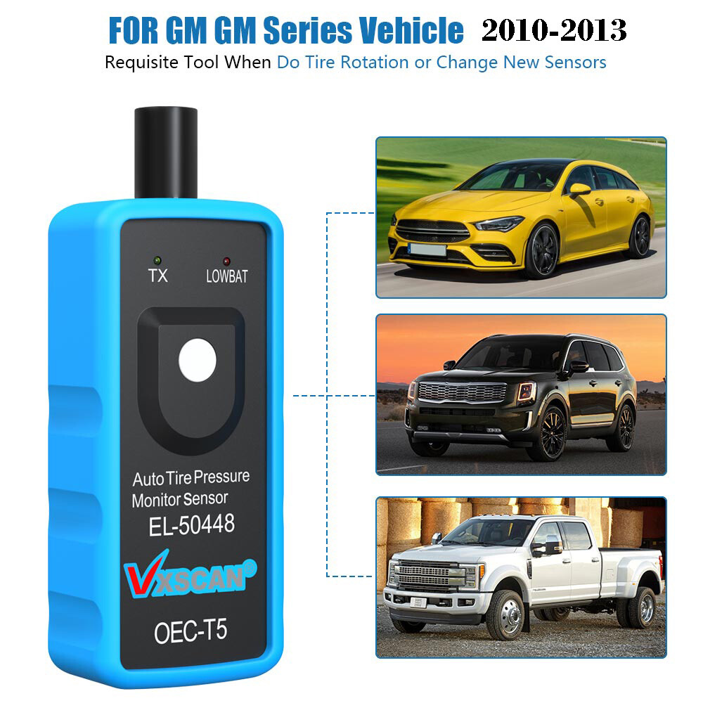 EL50448 TPMS Relearn Tool Auto Tire Pressure Monitor Reset Tool For GM