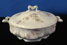 Antique Covered Vegetable Dish