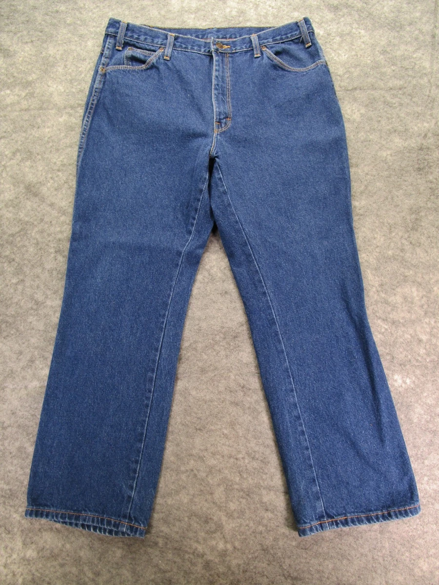 vintage Dickies Jeans Mens 38 x 30 Straight leg Denim Work Pants pre-owned