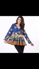 Khaadi Women / Girls / Ladies Winter Khaddar Kurta Top Tunic Dress Size 10 
