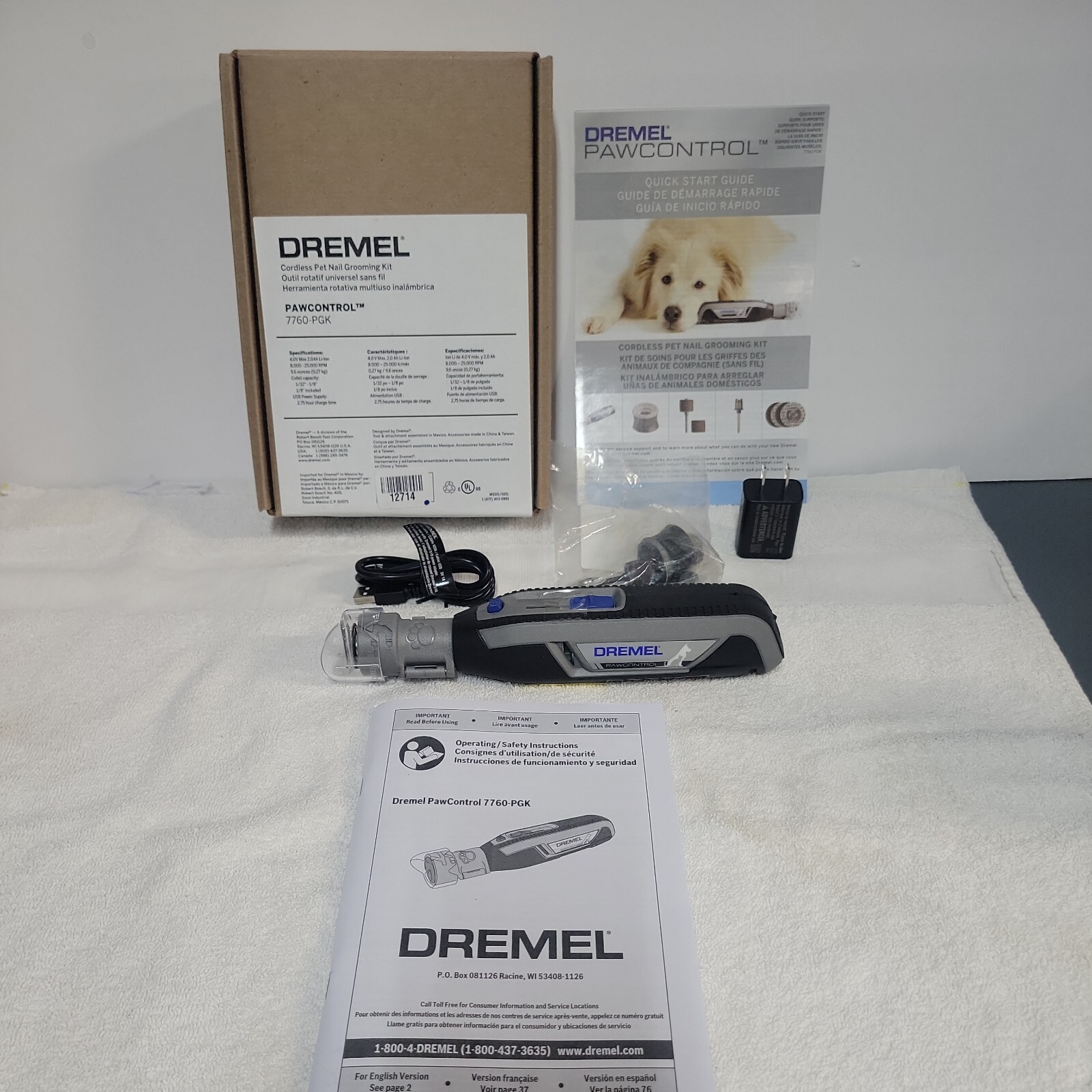 dremel 7760 pawcontrol