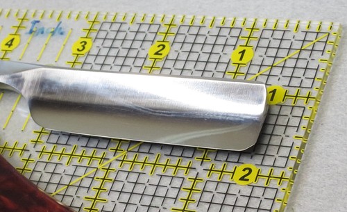 Near wedge Kamisori "栄光" Glory Japanese Straight Razor Made in Japan #R769 Box - Picture 6 of 11