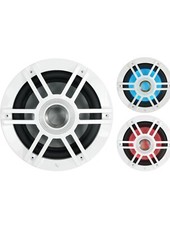 Infinity KAPPA 1010M 10" 900W Marine Multicolor RGB LED White Subwoofer Pair 