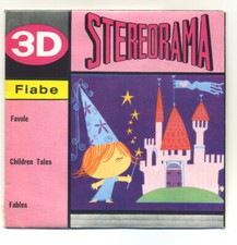 L'Asino Rosso The Red Donkey View-Master StereoRama 2 Reel Packet Puppets