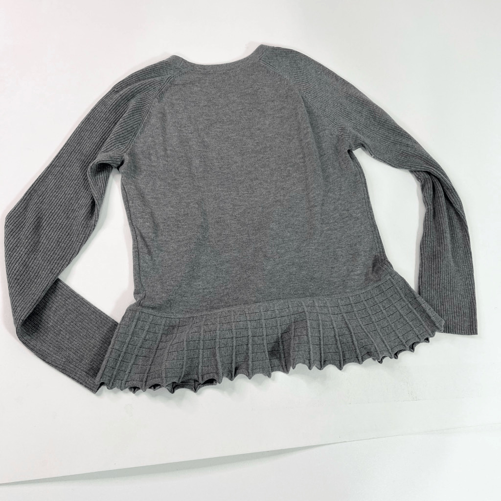 Tory Burch Sweater Womens Meedoum Sienna Peplum S… - image 9