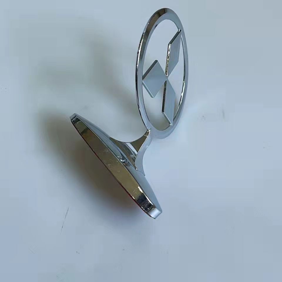 Mitsubishi Logo Metal Hood Ornament Assembly Emblem Nameplate