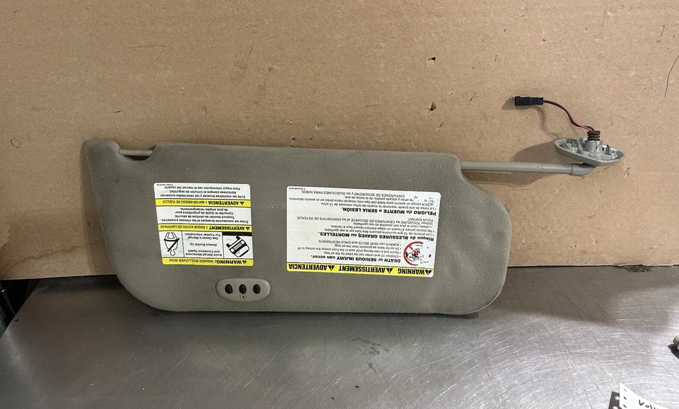 ✅2008-2010 左发球杆 Sun Visor Homelink 灰色 适合福特 F250 F350 #2821 — 第 3/4 张图片