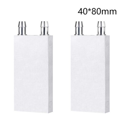 40*80 Radiator Heatsink System Aluminum Water Cooling Block Liquid Water Cooler