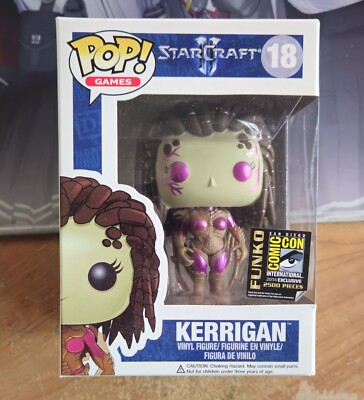 Funko Pop SDCC2014 Exclusive Starcraft 2 Sarah Kerrigan #18 NIB