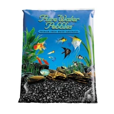 Pure Water Pebbles, Midnight Glo Aquarium Gravel, 5 lbs.
