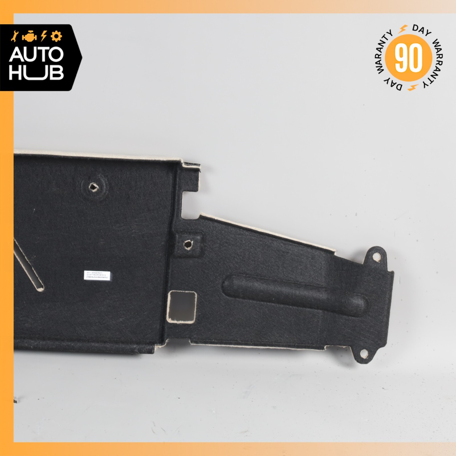 03-13 Maserati Quattroporte S GT S M139 Trunk Interior Upper Luggage Cover OEM