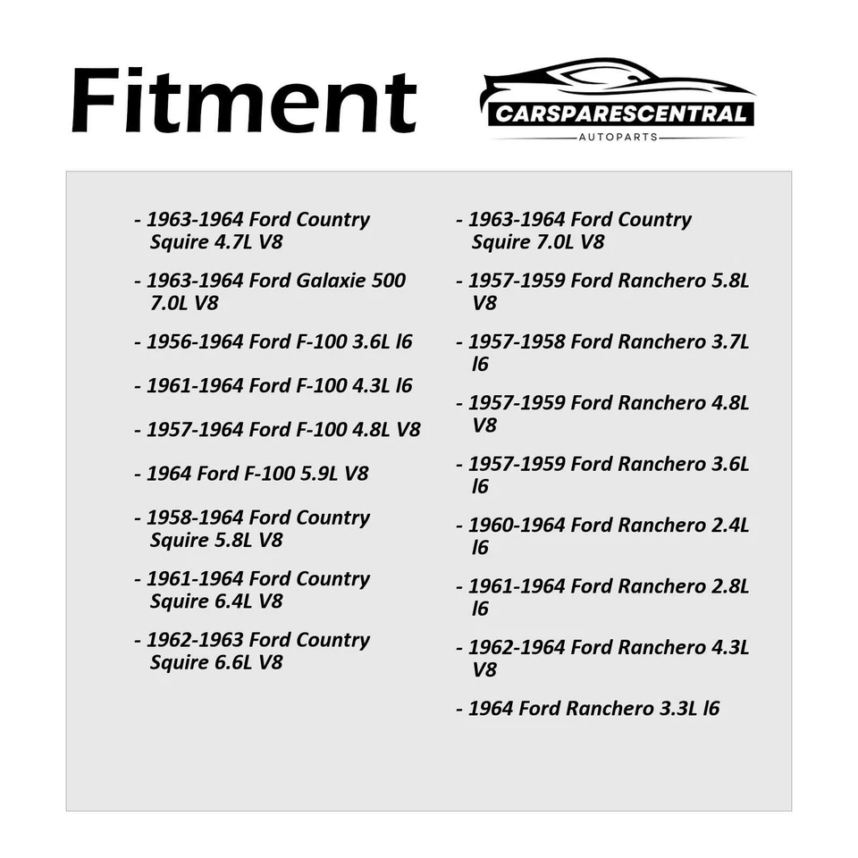 Regulador de voltaje para Ford Fairlane 2,8 L 1962-1964 Ford Fairlane 3,6 L 1957-1963 Foto 4 de 4