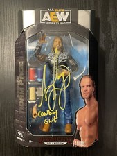 Adam Page Autographed AEW Elite Wrestling Action Figure Series 4 Hangman/ JSA