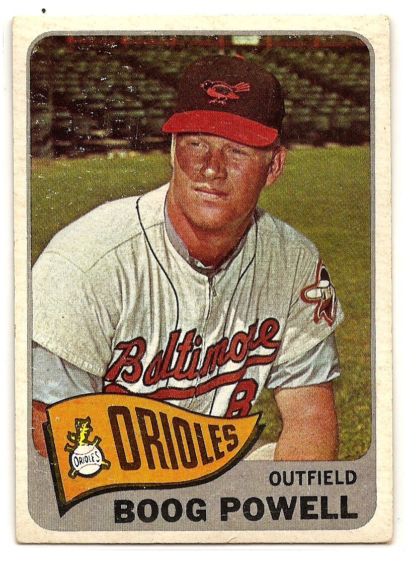 Boog Powell 1965 Topps #560 High Number EX Baltimore Orioles