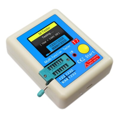 LCR-T7 New Transistor Tester TFT Diode Triode Capacitance Meter LCR ESR Meterer