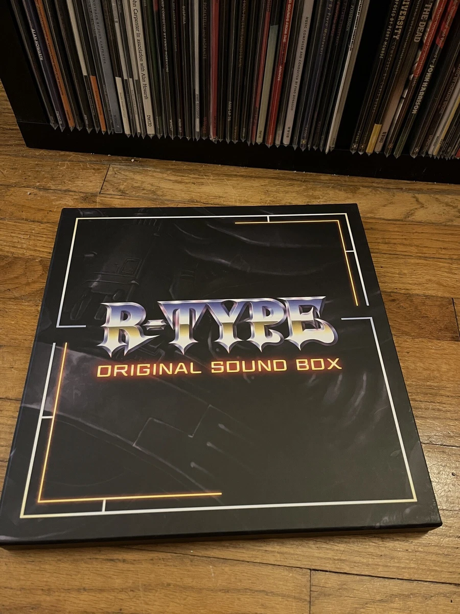 R-Type Original Sound Box OST 5LP 5xLP Black Vinyl Box Set