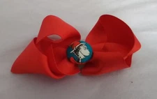 Dr. Seuss Cat In The Hat Red Hair Bow Clip Barrette