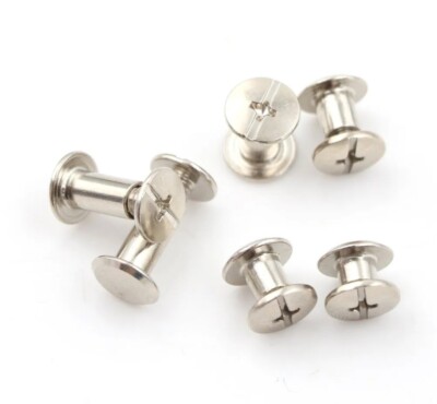 5 Stück Gürtelschrauben 4/5/6/8/10/12 mm  Buchschrauben  Gürtel Schrauben