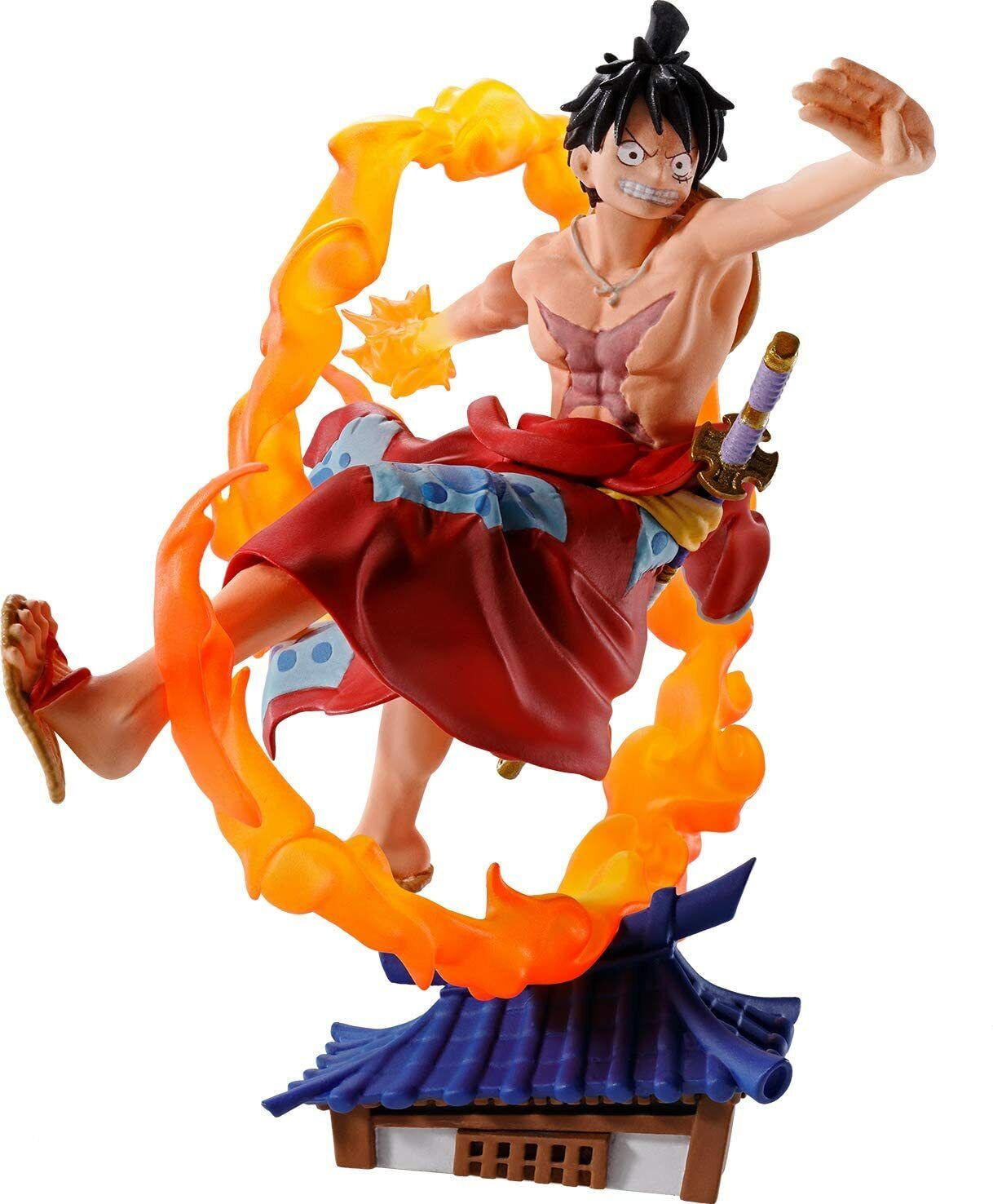 Second Edition Wano Country Ver. Monkey D. Luffy (Luffy Taro) - ONE PIECE  Official Statue - MegaHouse [In Stock]