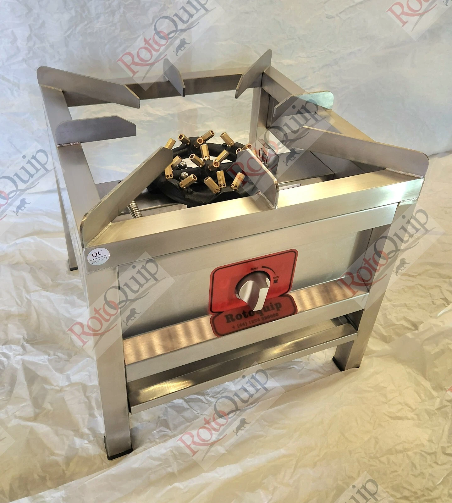 COMMERCIAL STOCKPOT COOKER / WOK 20 JET BURNER 500 x 500 NATURAL OR BOTTLE GAS