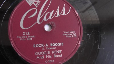 Googie Rene - 78rpm single 10-inch – Class #212 Beautiful Weekend | eBay