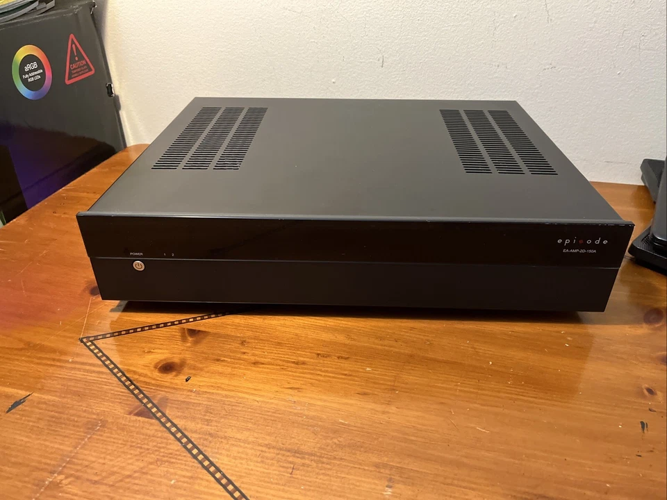 Episode EA-AMP-2D-150A, 150W x 2 Ch / 280W Bridged Power Amp With Cables - Image 2 of 4