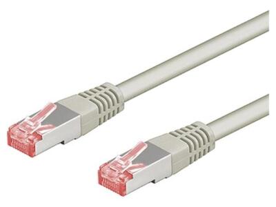 50888 Patch cord S/FTP 6 Line Cu LSZH grau3 meter28AWG Goobay