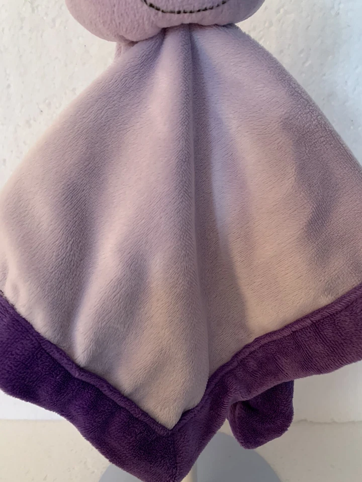 Tiddliwinks Hippo Lovey Púrpura Rosa Arco Manta de Seguridad Suave Bebé Juguete Peluche Foto 3 de 4