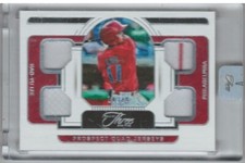 2023 Panini Three & Two Hao-Yu Lee Quad Jersey Patch Card #'d /49