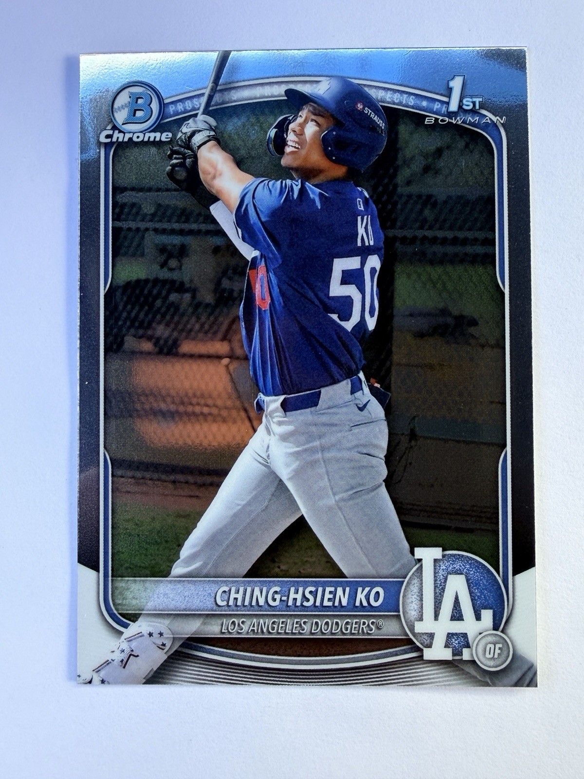 2025 Bowman Chrome - Prospects Ching-Hsien Ko, Ching-Hsien Ko #BCP-224 (RC)