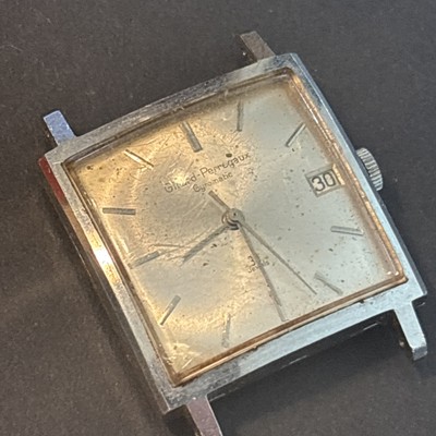 Grand Perregaux Gyromatic 39 Jewels Swiss 33mm Wrist Watch Piece For Restoration