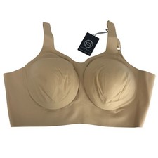 EVELYN BOBBIE THE BEYOND BRA NUDE SAND WOMENS 3XL NO WIRE LIFT SHAPING