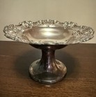 Silver Plated Bowl Candy Nut Mint Serving Dish — photo 1