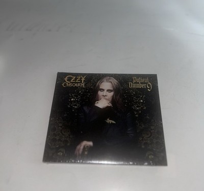 Ozzy Osbourne  CD Signed Insert +Patient Number 9 Cassette Cover X1