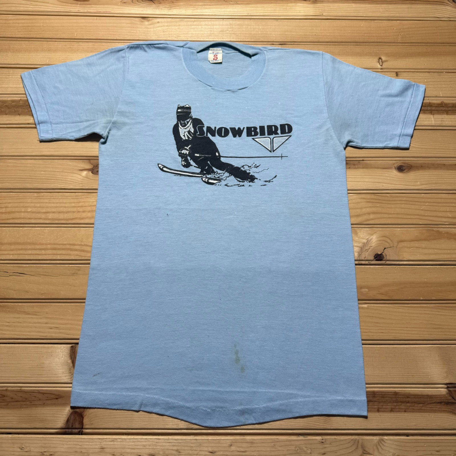 Vintage 80s Snowbird Ski Resort Utah Crewneck Single Stitch Shirt Size Medium
