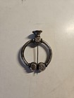 Ancienne Broche Pénannulaire ou Fibule Celtique , épingle de costume