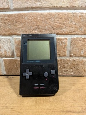 Nintendo Game Boy Pocket Schwarz MGB-001 neue Displayscheibe getestet Original